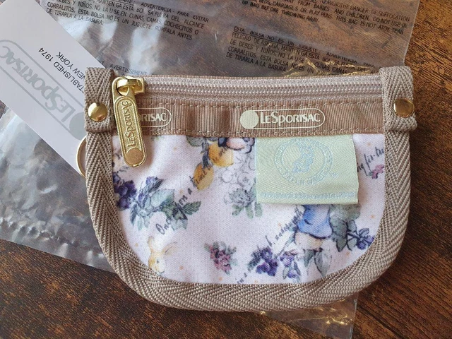 Peter Rabbit × LeSportsac Key Coin Pouch Coin Purse Rabbit Coin Case