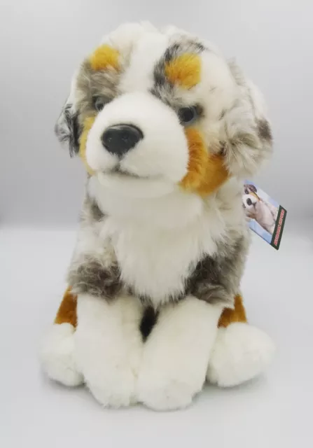 Australian Shepherd 12" toy dog, personalised or not 3 options