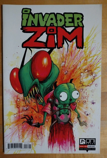 Invader Zim #13 variant cover Oni Press Comics Alex Pardee low print HOT!