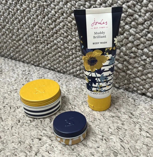 BN SET JOULES Muddy Brilliant Honey Nip It Bud Body Wash Lip Balm Body