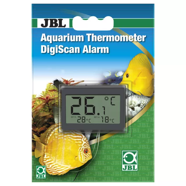 JBL Aquariums Thermomètre Digi Balayer Alarme, Neuve