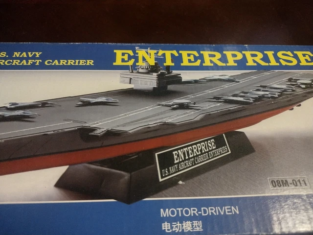 Model motorized Aircraft Carrier Kitech, new.