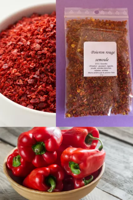 Pimiento Rojo Sémola 25G Gulash, Guisos, Pollo, Ensaladas, Entradas