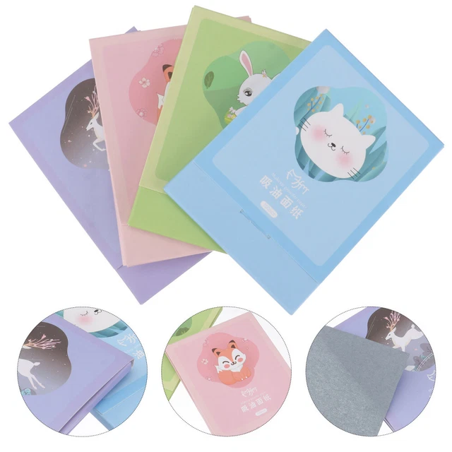 400 PCS Ölkontrollfilm Löschpapier Für Gesichtsöl Make-up-Löschpapier Ölaufnahme