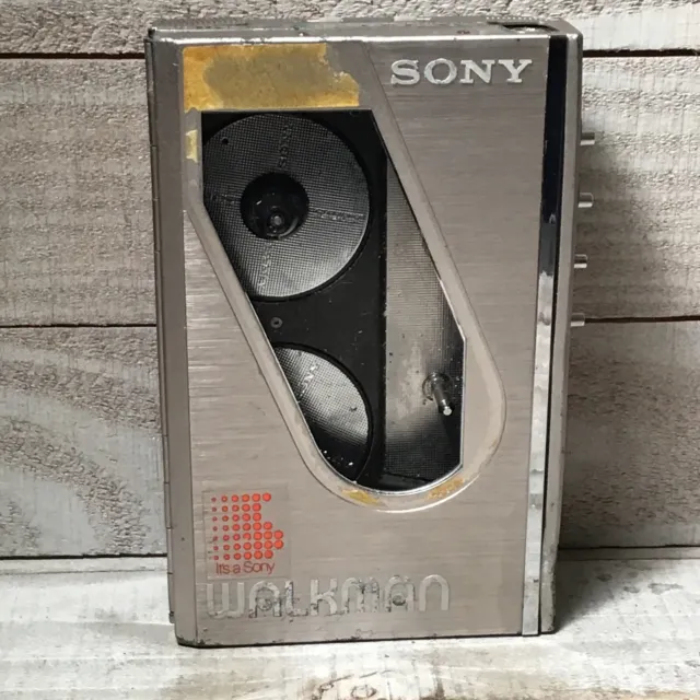 Rare Sony WM-10II Walkman Stereo Cassette Player Silver not Working