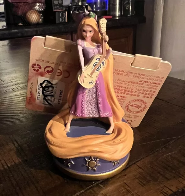 Disney Sketchbook Ornament - Rapunzel with guitar Tangled MUSICAL