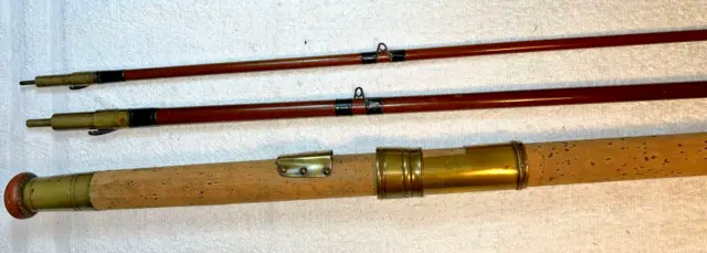 HARDY PERFECTION FLY split cane fishing rod Vintage antique immaculate  £449.00 - PicClick UK