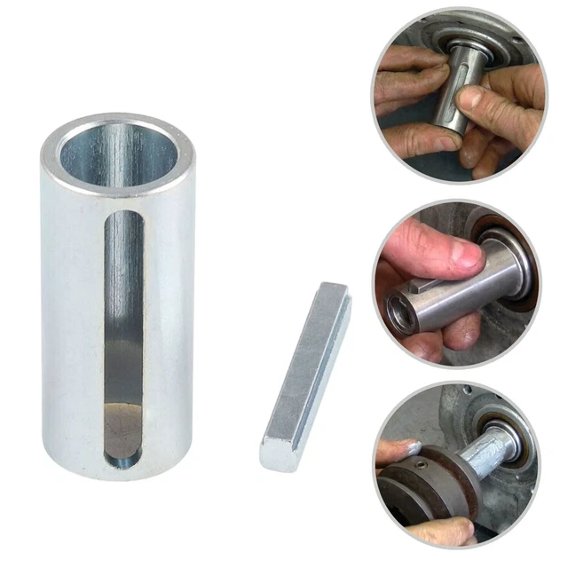 3/4" to 1" w/Step Key & Gas Engine Pulley Crank Shaft Sleeve Adapter Predator b0