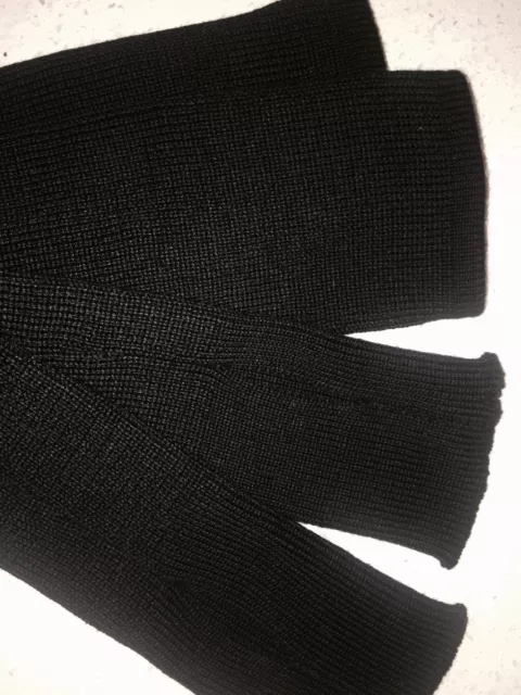 Leg warmers - 65cm Long - Black . Same Day Posting - Bnwt 3