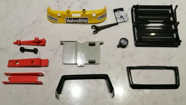 Playmobil 3524 ricambi auto Rallye Valvoline Hella