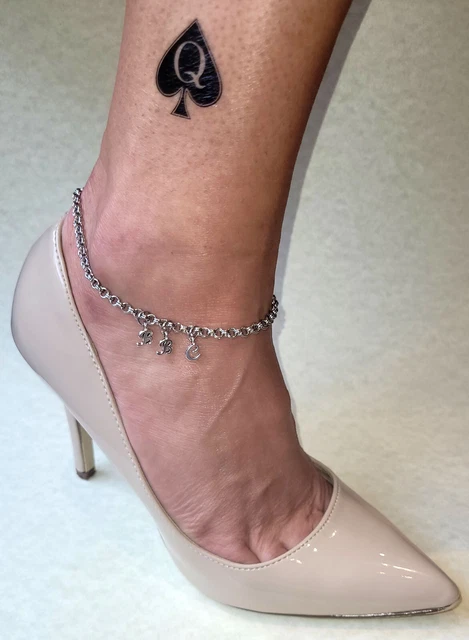 Queen of Spades Necklace Hotwife Swinger BBC QOS Brand Cuckold Jewelry