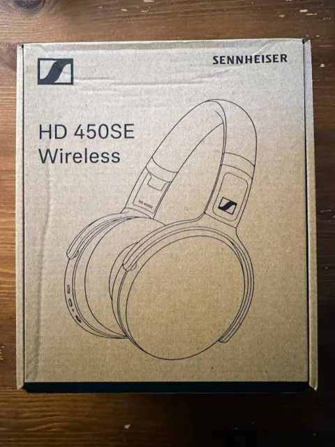 Sennheiser HD 450SE Wireless Headphone [Active Noise Cancellation] [Black]