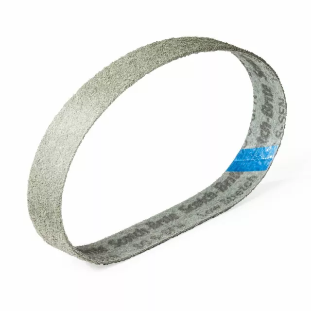 4er Ensemble 3M Vliesband non-Tissé Schleifband Bandes Abrasives 40x760 MM Jede 2