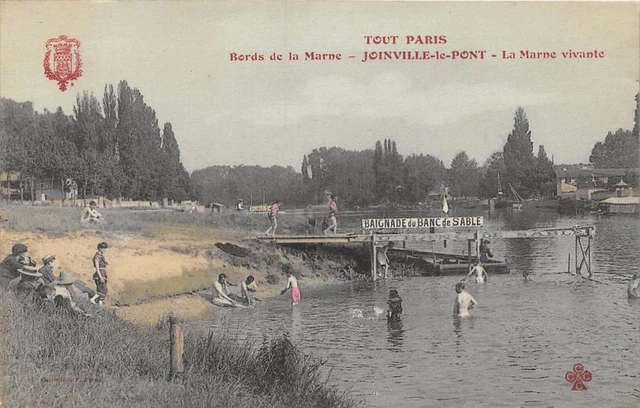 Cpa 94 Tout Paris Joinville Bords De La Marne La Marne Vivante