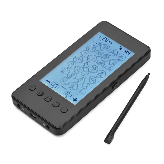 Dispositivo recargable TENS estimulador muscular de dos canales R1C1