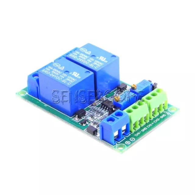 5V 12V 24V 1/2/4-Kanal Spannungskomparator LM393 Modul für Elektronik