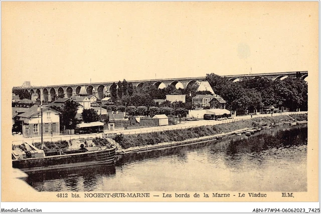 ABNP7-94-0641 - NOGENT-SUR-MARNE - les bords de la marne - le viaduc