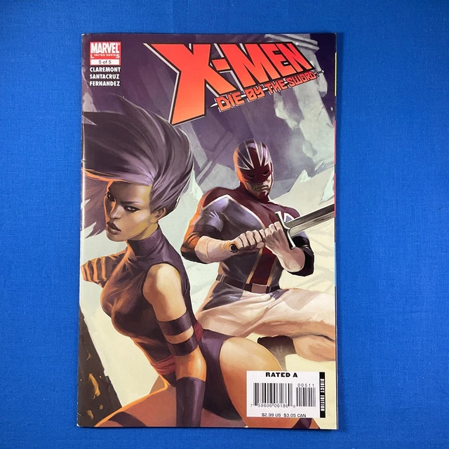 X-Men Die by the Sword #1-5 Marvel Comics 2007 Limited Series Set Lot Run 6