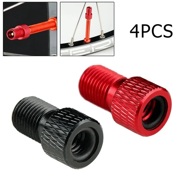 Kit De Réparation Vanne Presta 18 Pièces - Insert De Valve, Adaptateur, Capuchons - Neuf