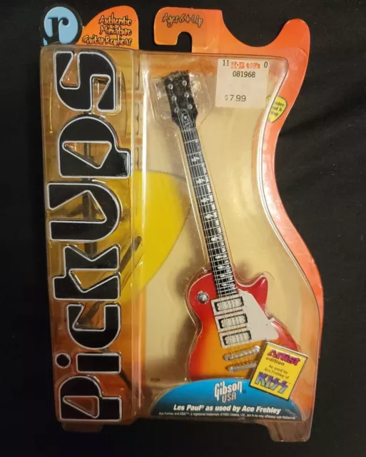 ACE FREHLEY GIBSON Les Paul Authentic Miniature Guitar Replica from ...