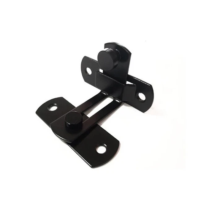 Stainless Steel Barn Door Lock Rustic Gate Latch For Bar Closet Shed Garage Tool