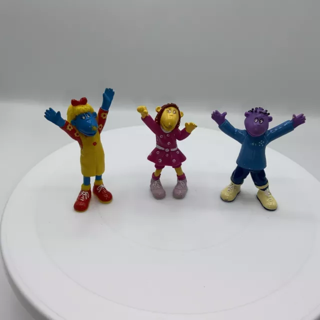 BBC 1998 Tweenies Figures x3 Bella, Fizz And Milo