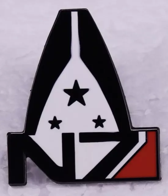 Mass Effect Alliance N7 Pathfinder Metal Enamel Pin Badge Gamer Video Game