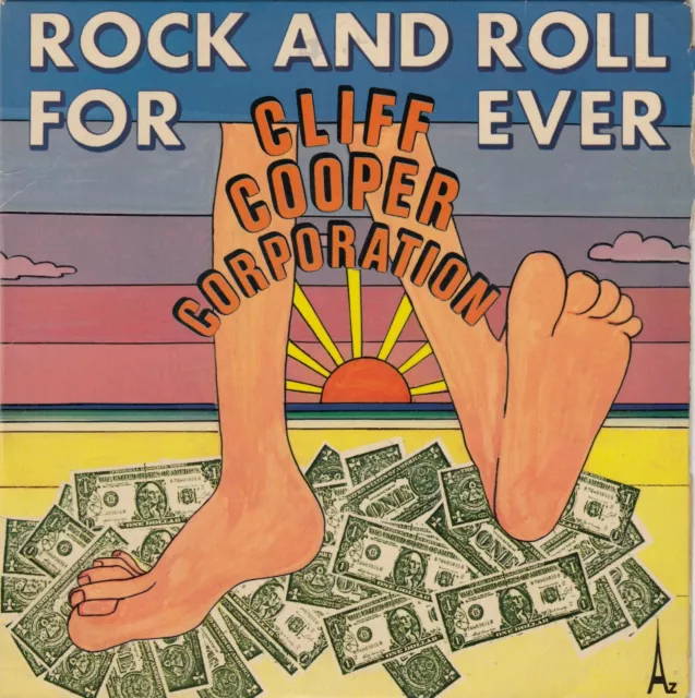 Cliff Cooper Corporation Rock And Roll For Ever 1973 Record France 7" Ps