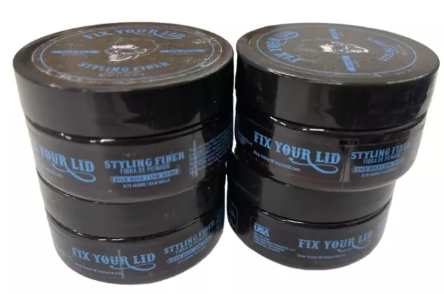 2 Fix Your Lid Styling Fiber Short/Choppy Hair High Hold Low Shine