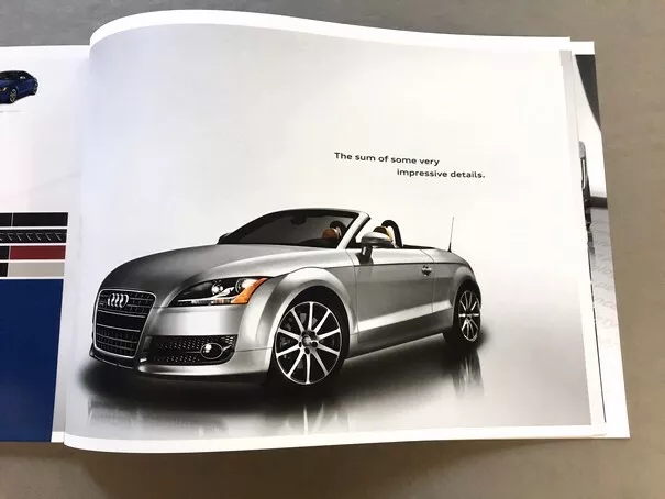 2010 Audi TT and TTS 50-page Car Sales Brochure Catalog and Accessories Guide 3