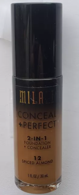 Corrector base Milani - #12 almendra especiada - perfecto 2 en 1