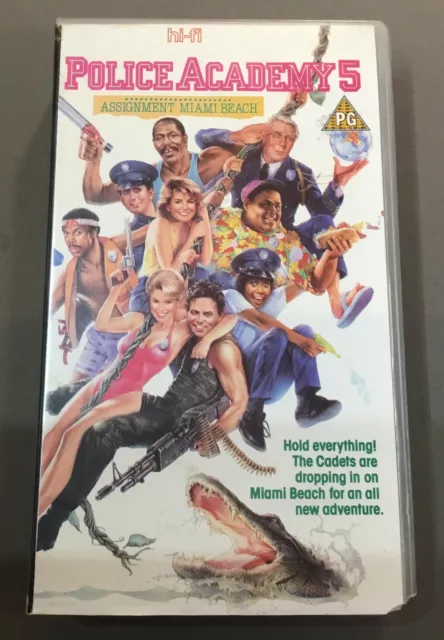 Police Academy Vhs Video Bubba Smith Picclick Uk
