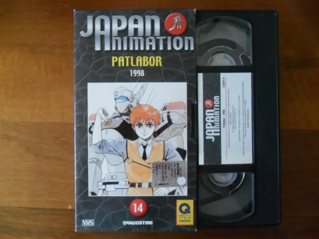 Videocassetta VHS Japan Animation Patlabor 1998 De Agostini 14