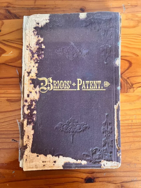 Briggs & Co, Patent Transferring Papers for Embroidery c1880, HC