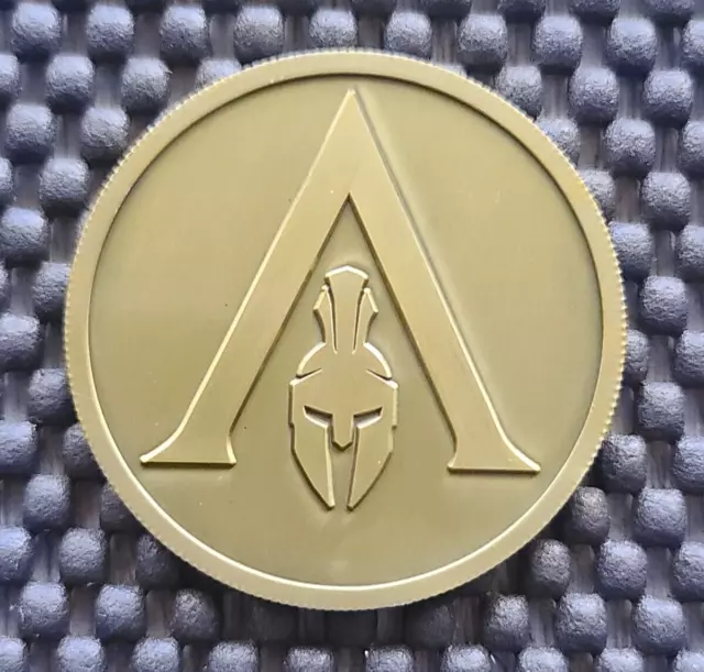 Xbox Assassin's Creed Odyssey Best Buy Coin Medal Rare Promo Playstation UBISOFT