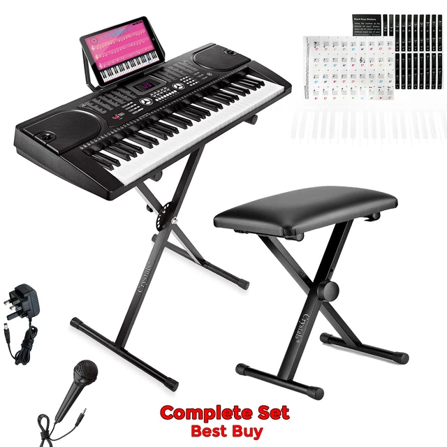 61KEYS ELECTRONIC KEYBOARD Digital Piano Instrument,Microphone,Music