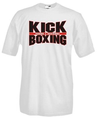 T-Shirt maglietta Sport P36 Kick Boxing Fuori i secondi Pugilato arti marziali
