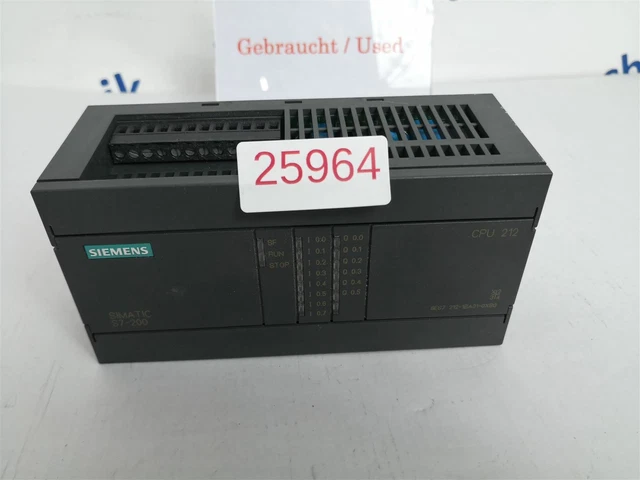 Siemens Simatic S7 6ES7 212-1BA01-0XB0 Appareil Compact 6ES72121BA010XB0