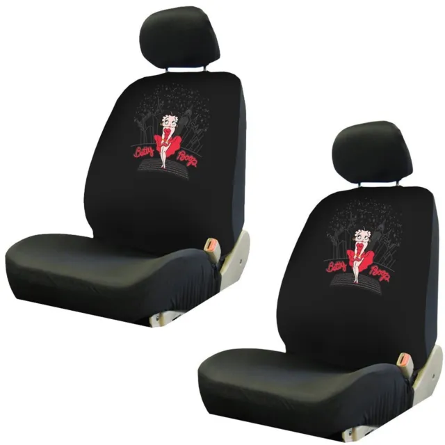 New Betty Boop Skyline Low Back Seat Cover - 2PC