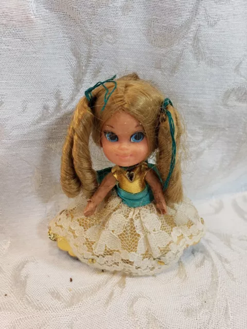 Vintage Liddle Kiddles - Lady Lace - Tea Party Doll Only - 1967 Mattel