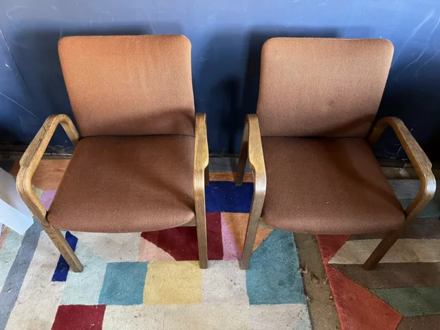 Pair of Poul Cadovius Cado Danish Mid-Century Chairs Lounge Arm 2