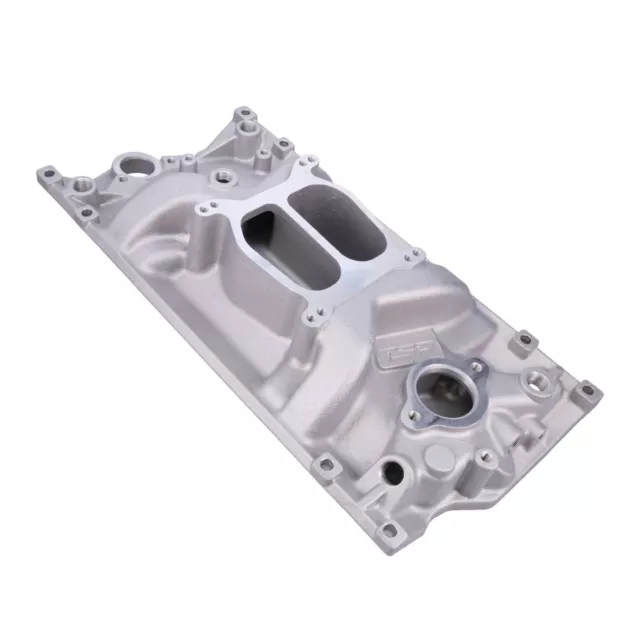 Small Block Chevy SBC Performer Style Vortec Dual Plane Carb Intake Manifold Small Block Chevy SBC Performer Style Vortec Dual Plane Carb Intake Manifold