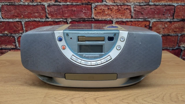 VINTAGE PANASONIC RX-EX1 Portable Stereo CD System Tape