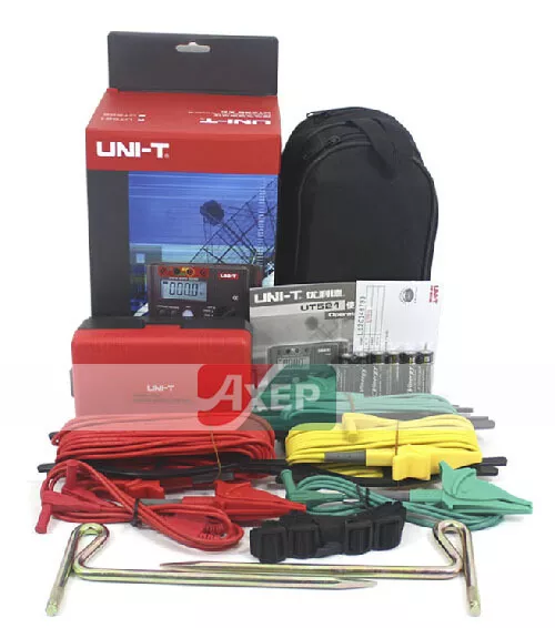 A● UNI-T UT-521 Earth Ground Insulation Resistance Tester 0~2000Ω 0～200V