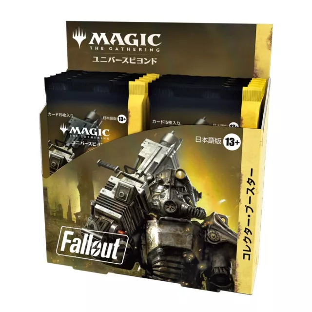 Magic The Gathering Fallout Collector Booster Box JAPANESE Ver. 12Pack Card Game