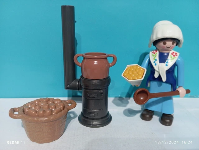 PLAYMOBIL Vintage Série Rose 5320 - Salle à Manger époque 1900 - 1989 - Complet