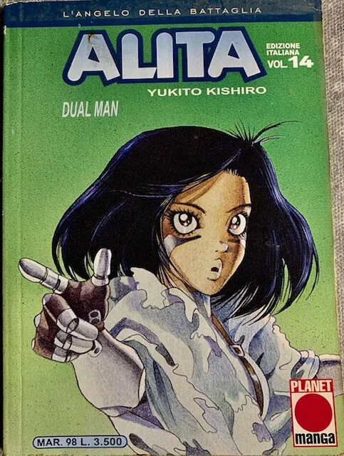 Alita L'Angelo della Battaglia vol.14 Dual Man di Yukito Kishiro 1998 Marvel