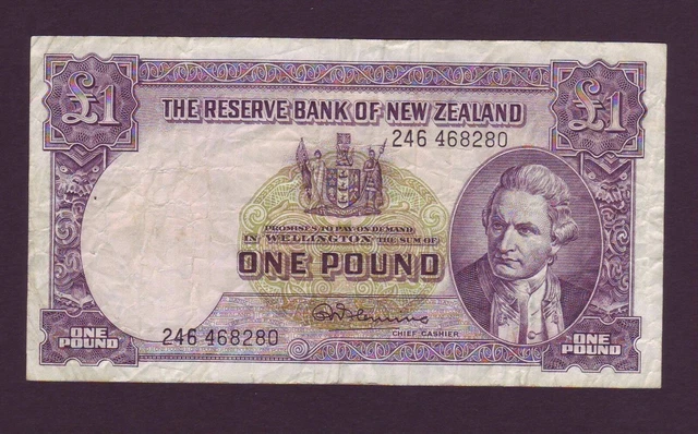 New Zealand 1 Pound P159 (SC8/B2)
