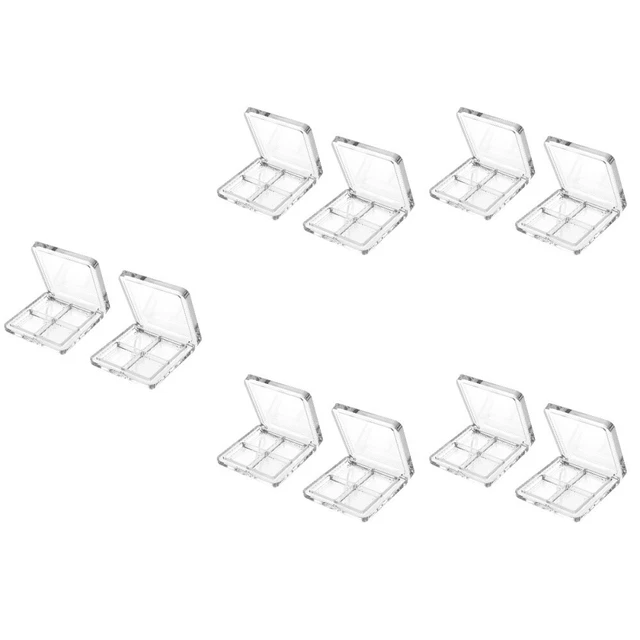 5 Pack Travel DIY Cosmetic Pallet Palette Organizer Depotting Makeup Container