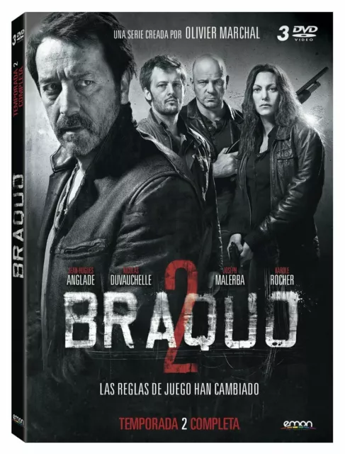 Pelicula Dvd Serie Tv Braquo Temporada 2 Precintada